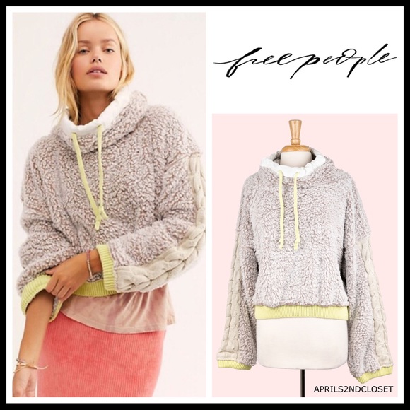 FREE PEOPLE BOHO COZY PULLOVER SWEATSHIRT TOP A2C - Picture 16 of 16